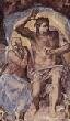 Буонарроти, Микеланджело. Страшный суд, фреска из Сикстинской капеллы. Фрагмент. Христос и Мария