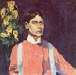 Lentulov, Aristarh Vasilievich. Self-portrait