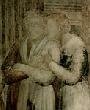 ди Бондоне, Джотто. Цикл фресок капеллы Перуцци [04]. Санта Кроче во Флоренции. Пир Ирода. Фрагмент
