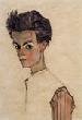 Egon Schiele. Self-portrait