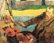 Гоген, Поль. Портрет Винсента ван Гога, рисующего подсолнухи