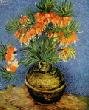 Ван Гог, Винсент. Натюрморт с цветами в бронзовой вазе