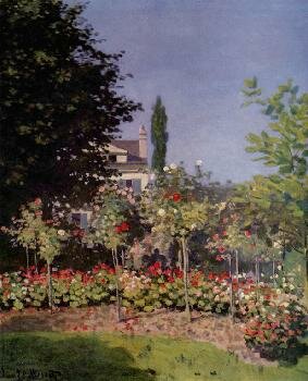 Клод Моне - Цветущий сад в Сент-Адрессе