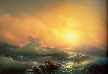 Ivan Konstantinovich Aivazovsky. The Tenth Wave