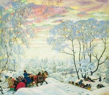 Boris Mikhailovich Kustodiev. Winter