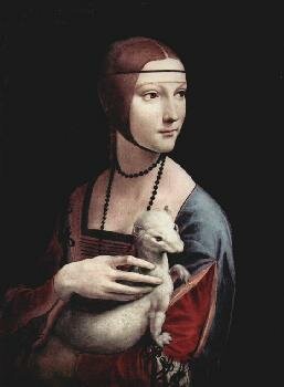 Леонардо да Винчи - Дама с горностаем