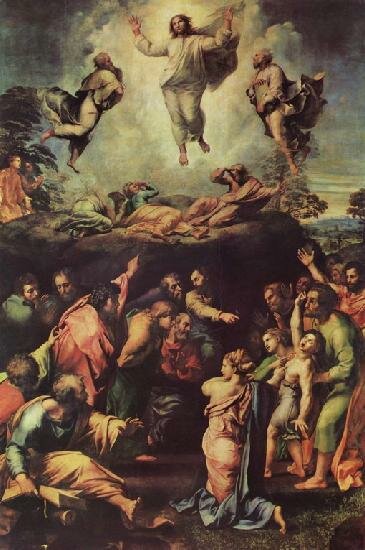 Рафаэль Санти. Преображение Христово. 1519-1520 гг. Ватиканская пинакотека