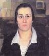 Kazimir Severinovich Malevich. Woman portrait