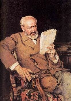 Surikov, Vasilij Ivanovich. Portrait of A. D. Yezerskij